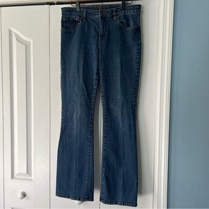 Lauren Ralph Lauren Contemporary Bootcut Blue Jeans